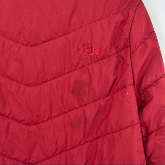 The North Face Packable Puffer Jacket Burgundy Dark Red Women's Size Medium - Picture 6 of 9